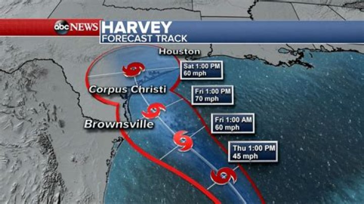 Harvey, Corpus Christi, USA &ndash; 26 Aug 2017