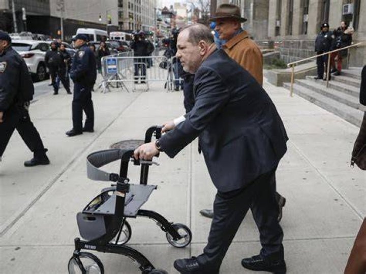 Harvey Weinstein departs a Manhattan courthouse for his rape trial, in New York Sexual Misconduct Weinstein, New York, USA - 05 Feb 2020