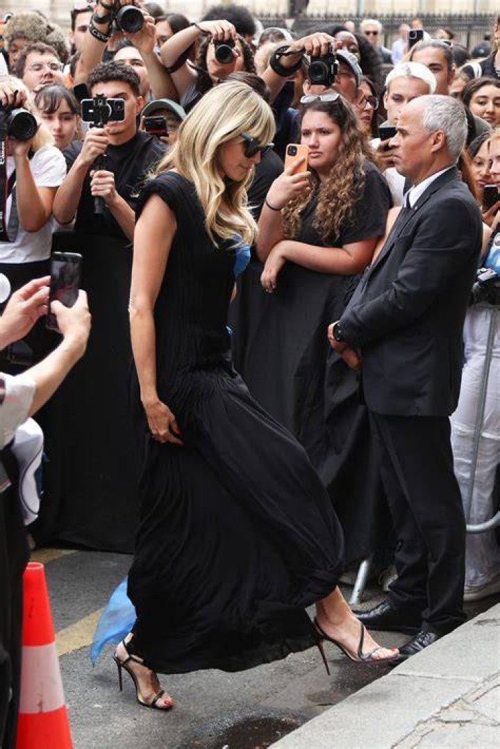 Heidi Klum attending Jean Paul Gaultier show during Paris Fashion Week. 05 Jul 2023 Pictured: Heidi Klum. Photo credit: Spread Pictures / MEGA TheMegaAgency.com +1 888 505 6342 (Mega Agency TagID: MEGA1003883_005.jpg) [Photo via Mega Agency]