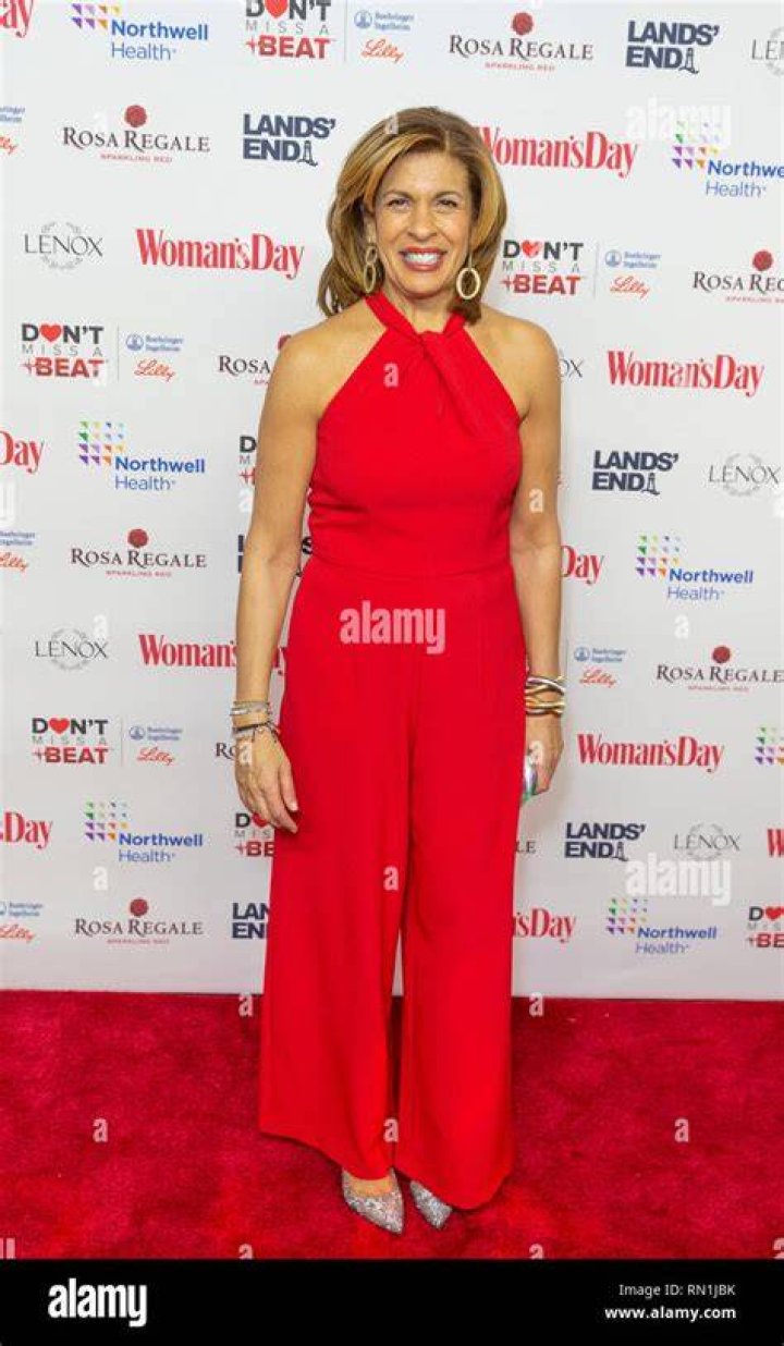 Hoda Kotb attends the 16th annual Woman's Day Red Dress Awards, in support of women's heart health, at Jazz at Lincoln Center, in New York 2019 Woman's Day Red Dress Awards, New York, USA - 12 Feb 2019