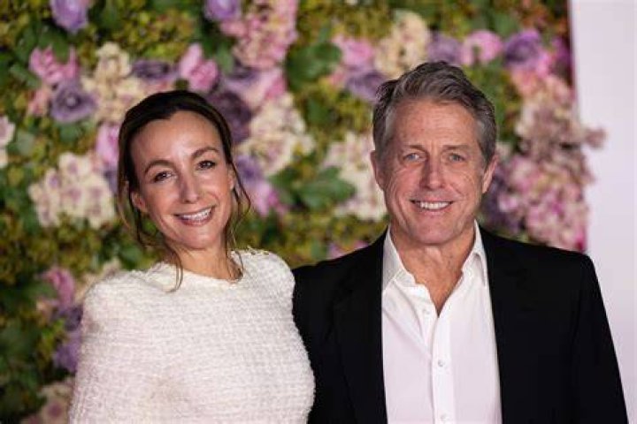 Hugh and Anna at the 74th British Academy Film Award