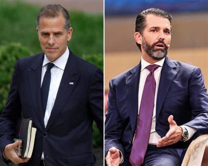 Hunter Biden Donald Trump Jr. Eric Trump
