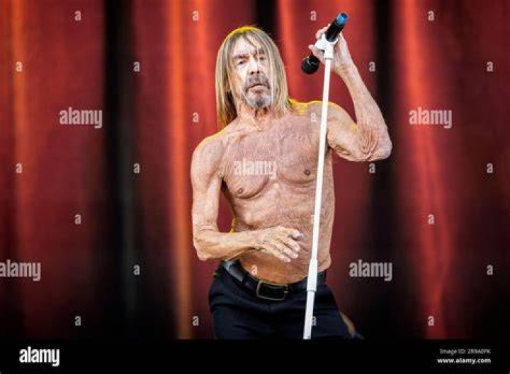 Iggy Pop in concert at the Rainbow Theatre, London Various