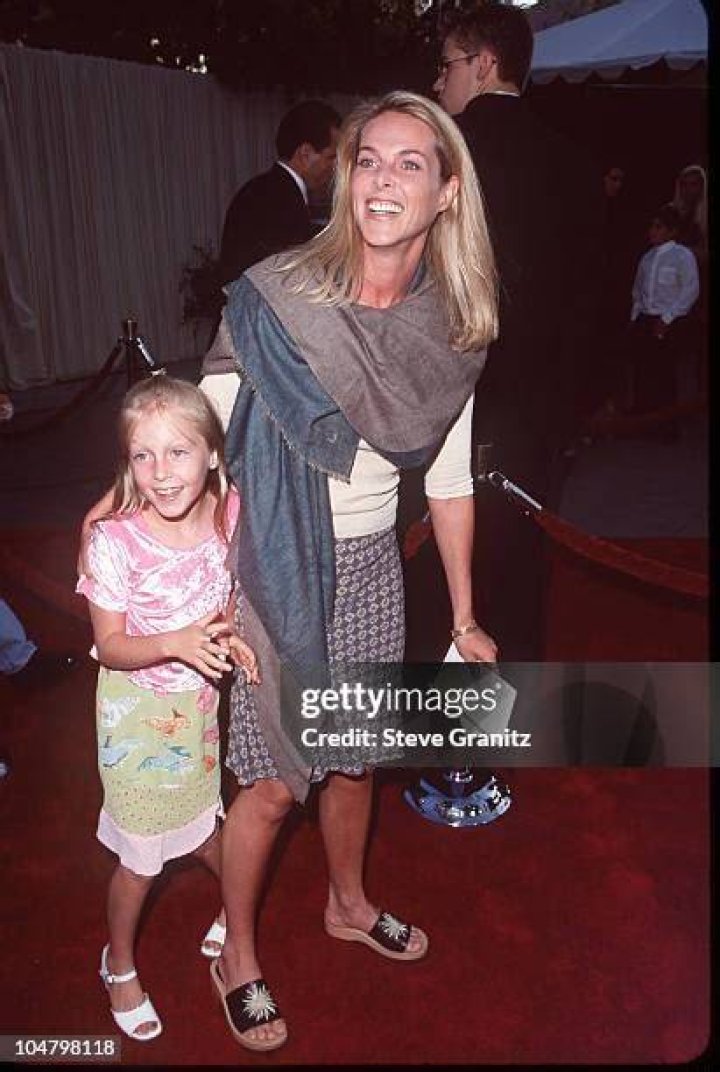 India and Catherine Oxenberg Bowfinger Premiere