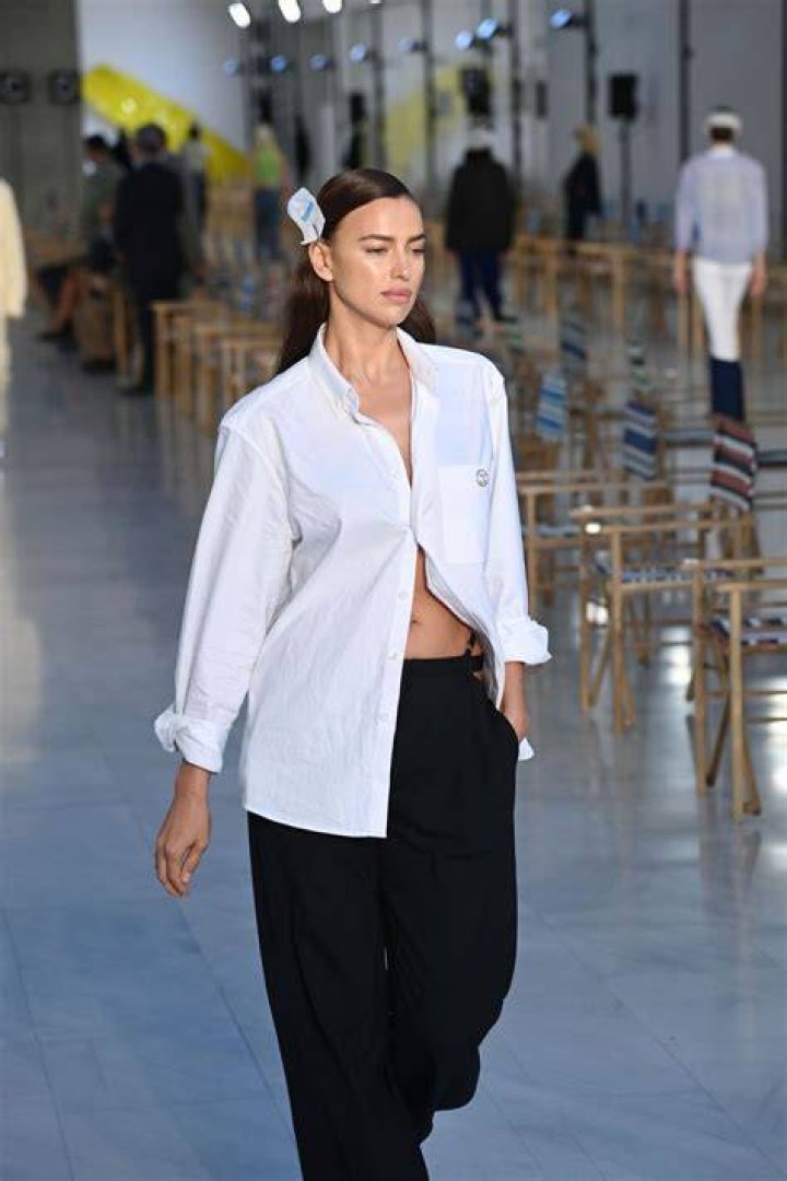 Irina Shayk backstage Max Mara show, Backstage, Spring Summer 2019, Milan Fashion Week, Italy - 20 Sep 2018