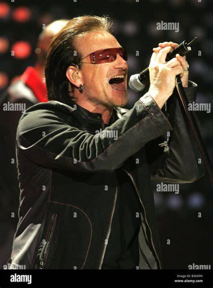 Irish musician Bono (L) of the band U2 performs with Ukrainian singer Taras Topolya (R) from Antytila band, who now serves in the Ukrainian army, in Khreshatyk metro station in Kyiv (Kiev), Ukraine, 08 May 2022, to support Ukraine in the conflict with Russia. Western countries have responded with various sets of sanctions against Russian state majority owned companies and interests in a bid to bring an end to the conflict. Russian troops entered Ukraine on 24 February, resulting in fighting and destruction in the country. Irish musician Bono of U2 performs in metro station in Kyiv, Ukraine - 08 May 2022