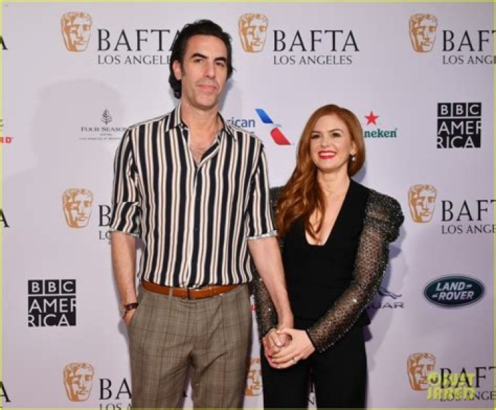 Isla Fisher BAFTA Tea Party, Arrivals, Four Seasons Hotel, Los Angeles, USA - 05 Jan 2019 Wearing Greta Constantine Resort
