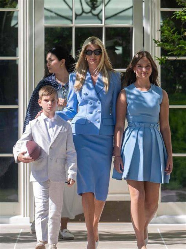Ivanka Trump and son Theo