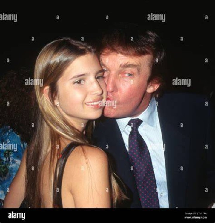 Ivanka Trump Donald Trump Kiss