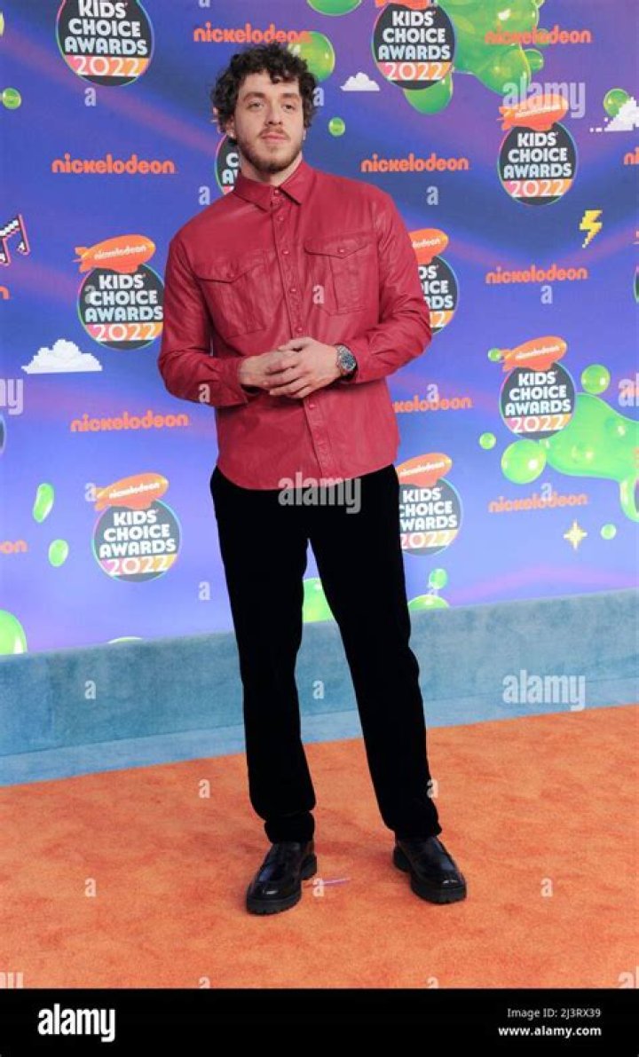 Jack Harlow Nickelodeon Kids' Choice Awards 2022, Arrivals, Santa Monica, Los Angeles, USA - 09 Apr 2022