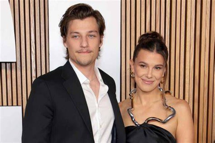 Jake Bogiovi and Millie Bobby Brown