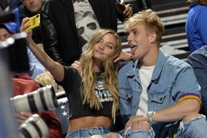 Jake Paul and Erika Costell Jake Paul and Erika Costell out and about, Los Angeles, USA - 02 Oct 2018