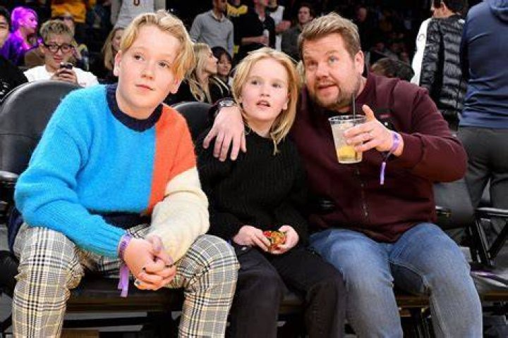 James Corden & His Kids