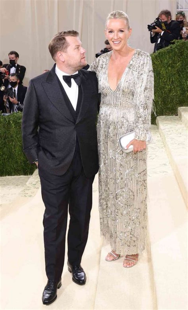 James Corden & Julia Carey