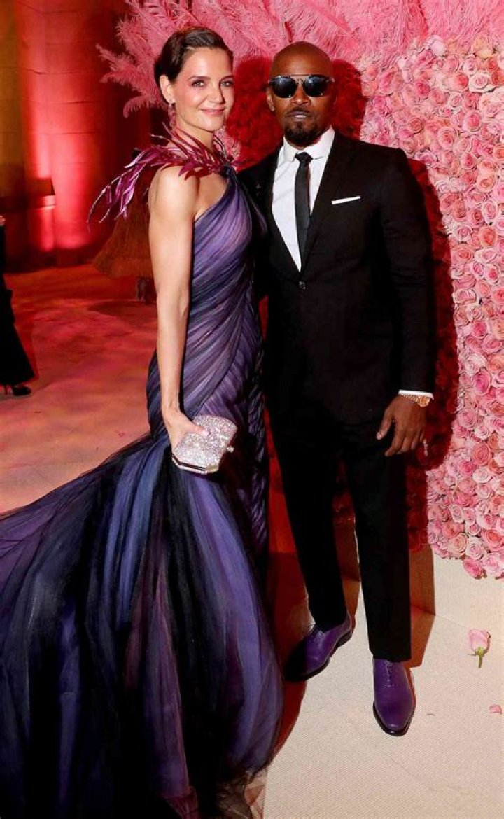Jamie Foxx and Katie Holmes