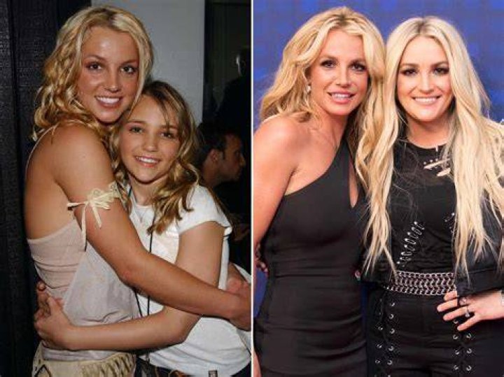 Jamie Lynn Spears With Sister Britney In 2005