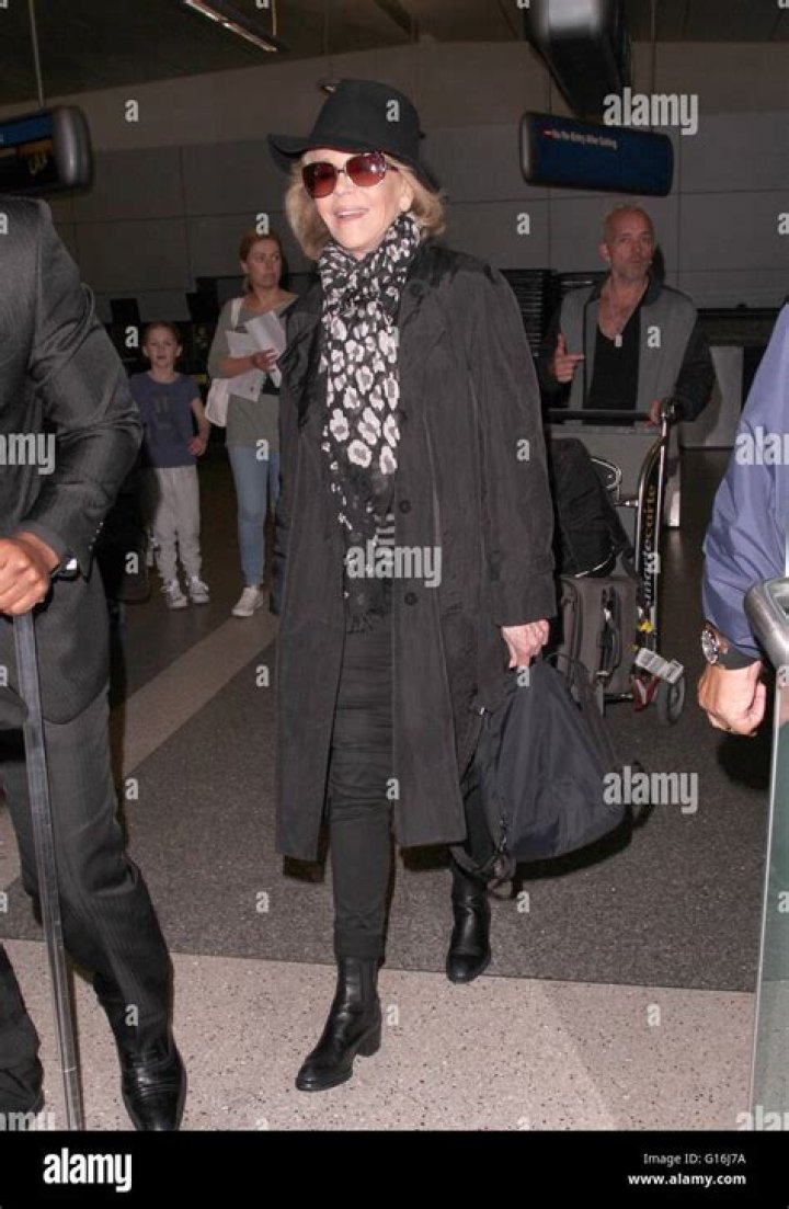 Jane Fonda At LAX