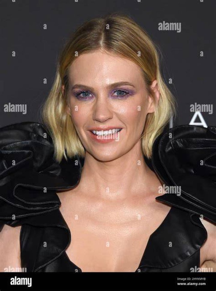 January Jones 5th Annual InStyle Awards, Arrivals, The Getty Museum, Los Angeles, USA - 21 Oct 2019 Wearing Rodarte same outfit as catwalk model *10083131ab