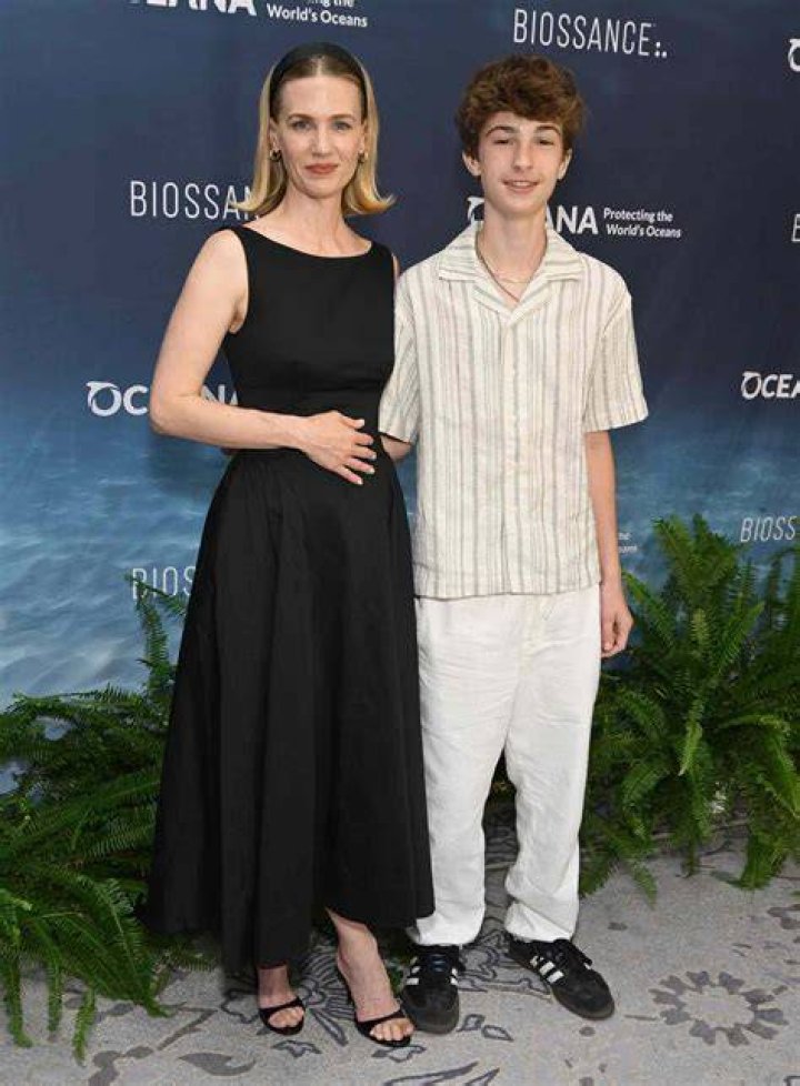 January Jones with Xander