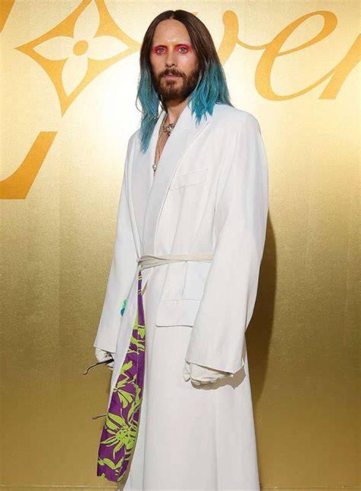 Jared Leto at the Louis Vuitton show