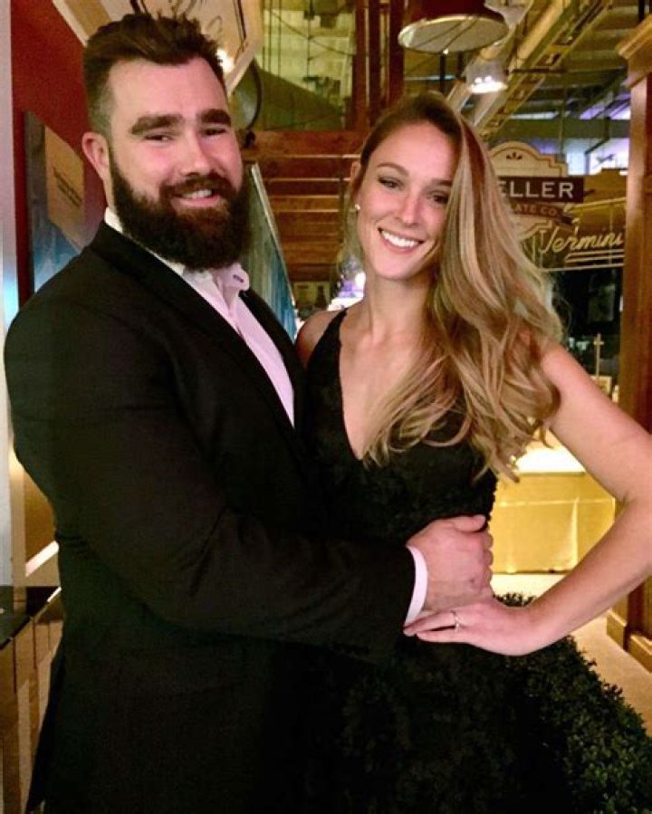 Jason Kelce and Kylie Kelce