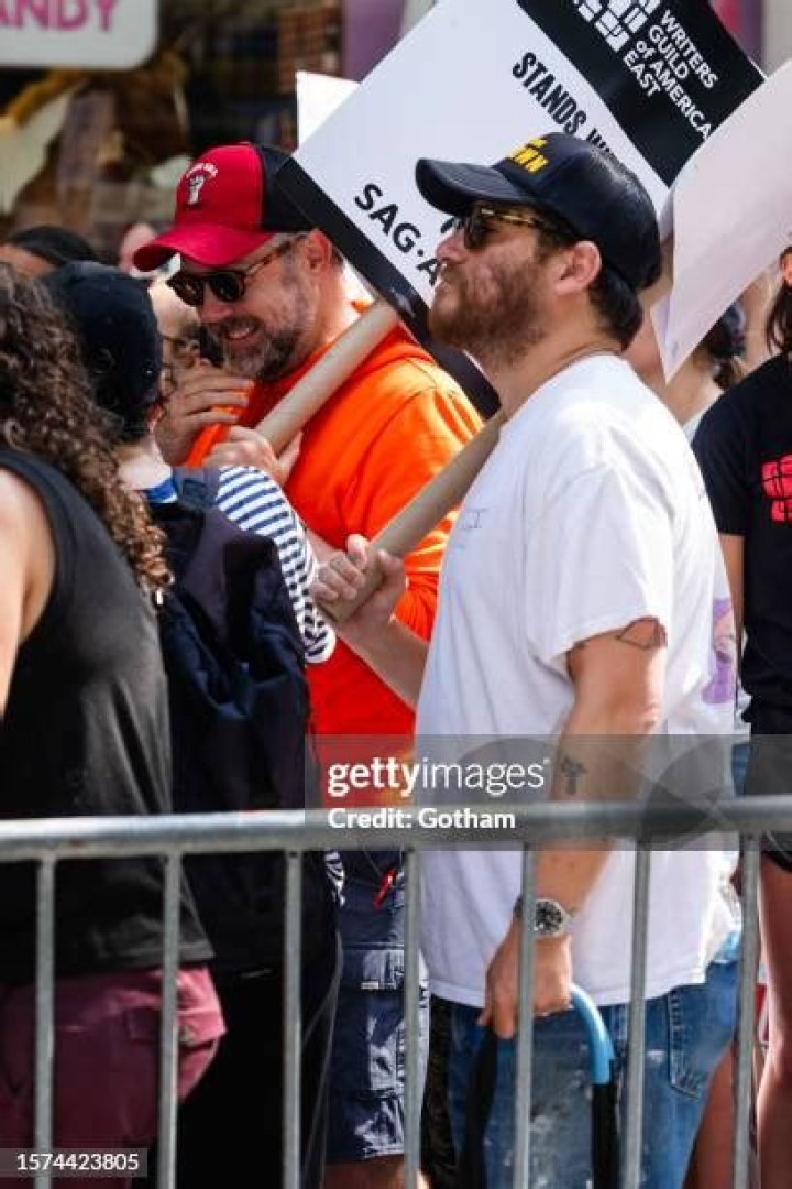 Jason Sudeikis SAG-AFTRA Strike Picket Line, New York, USA - 14 Jul 2023