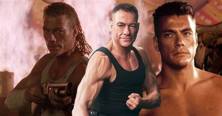Jean-Claude Van Damme Shows off His Arm Muscles