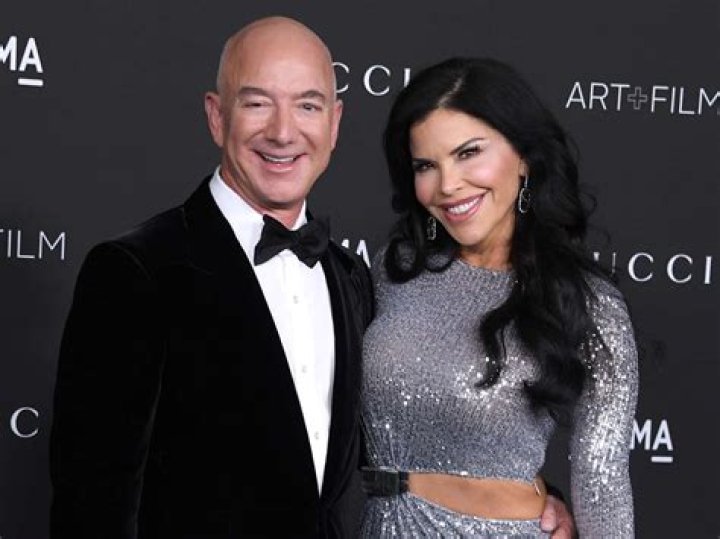 Jeff Bezos and fiancee Lauren Sanchez take an evening walk in Portofino, Italy. Pictured: Lauren Sanchez,Jeff Bezos Ref: SPL8061852 130623 NON-EXCLUSIVE Picture by: SplashNews.com Splash News and Pictures USA: 310-525-5808 UK: 020 8126 1009 World Rights, No Italy Rights