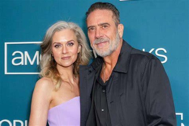 Jeffrey Dean Morgan, Hilarie Burton and Augustus "Gus" MorganNew Line Cinema World Premiere of RAMPAGE at the Microsoft Theater, Los Angeles, CA, USA - 4 April 2018