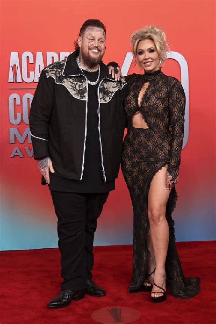 Jelly Roll and Bunnie Xo Academy of Country Music Awards, Arrivals, Frisco, Texas, USA - 11 May 2023