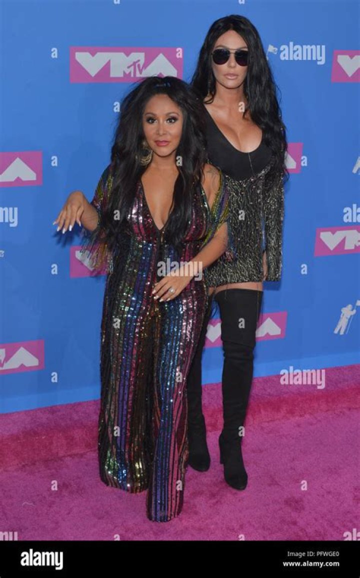 Jenni J-Woww Farley MTV Movie & TV Awards, Arrivals, Barker Hangar, Los Angeles, USA - 15 Jun 2019