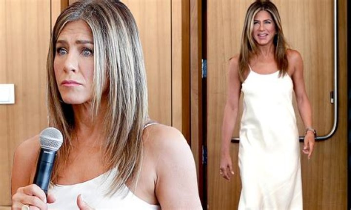 Jennifer Aniston Attends Aveeno Microbiome Panel