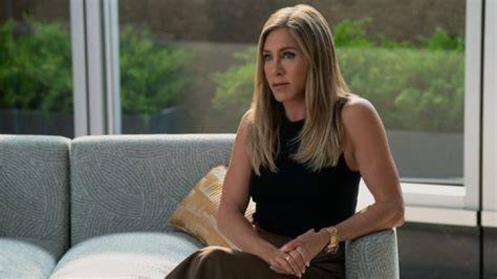 Jennifer Aniston films &lsquo;The Morning Show&rsquo;