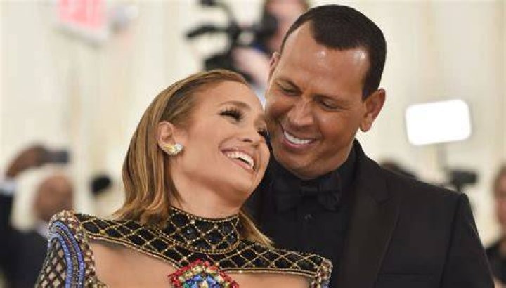 Jennifer Lopez, left, and Alex Rodriguez take a selfie as they arrive at the 26th annual Screen Actors Guild Awards at the Shrine Auditorium & Expo Hall in Los Angeles. Lopez and Rodriguez said, in a statement that reports of their split are inaccurate, and they are working things through. A day earlier, multiple reports based on anonymous sources said the couple had called off their two-year engagement People Jennifer Lopez Alex Rodriguez, Los Angeles, United States - 19 Jan 2020