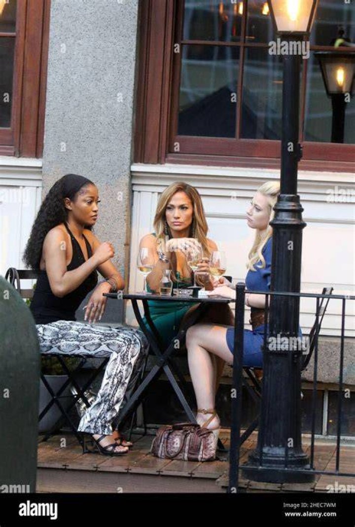 Jennifer Lopez, Lili Reinhart, Keke Palmer 'Hustlers' on set filming, New York, USA - 25 Apr 2019
