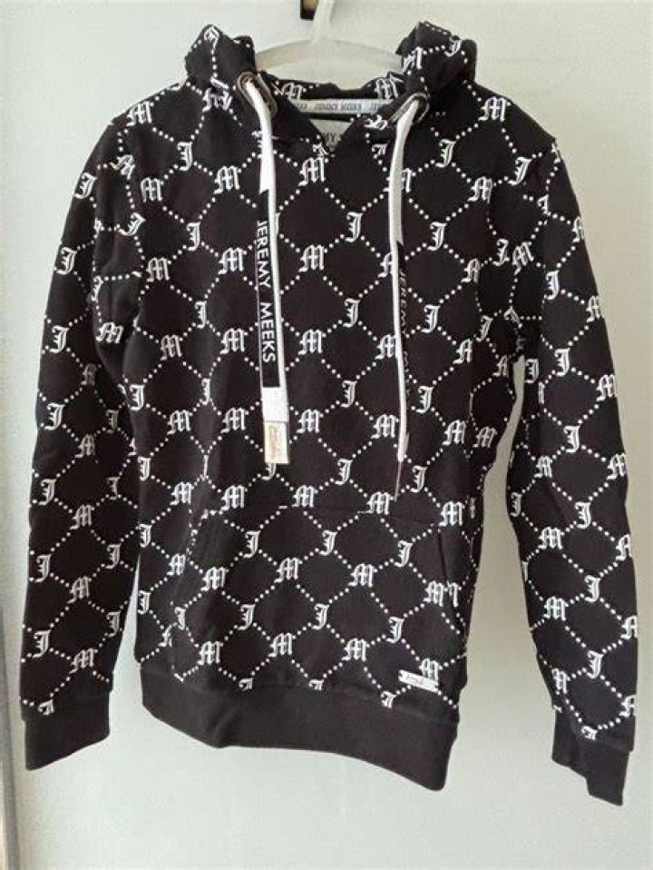Jeremy Meeks in a hoodie