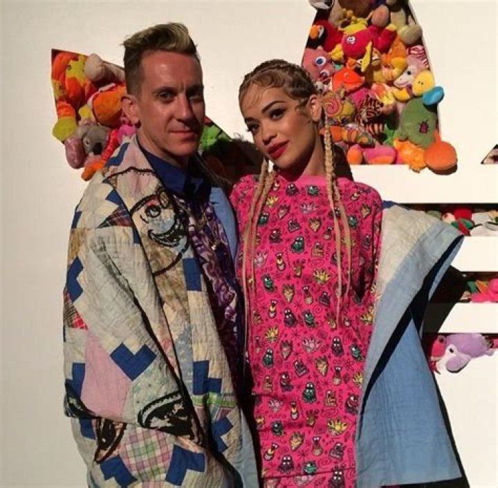 Jeremy Scott and Rita Ora