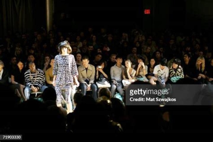 Jeremy Scott show, Front Row, Spring Summer 2018, New York Fashion Week, USA &ndash; 08 Sep 2017