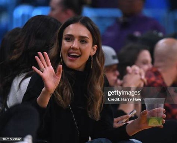 Jessica Alba Miami Heat v New York Knicks, New York, USA - 02 May 2023