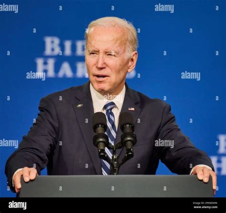 Joe Biden Speaks At The Queen Theater