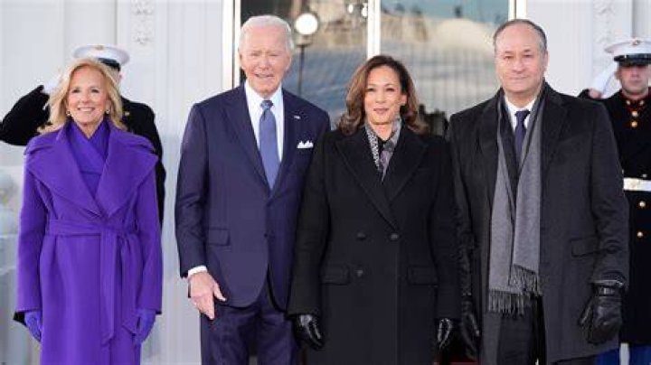 Joe & Jill Biden on Inauguration Day