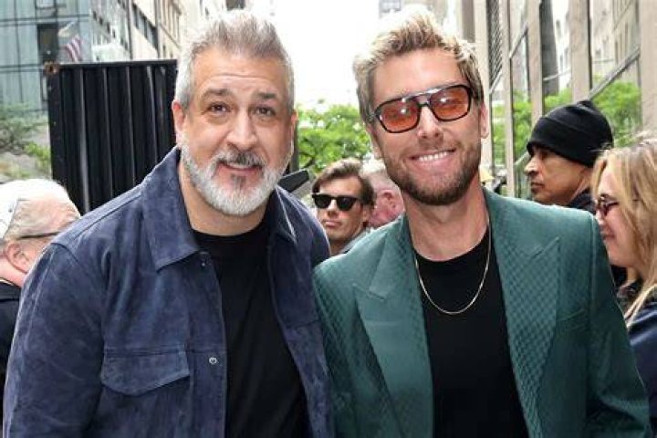 Joey Fatone, Lance Bass and Justin Timberlake