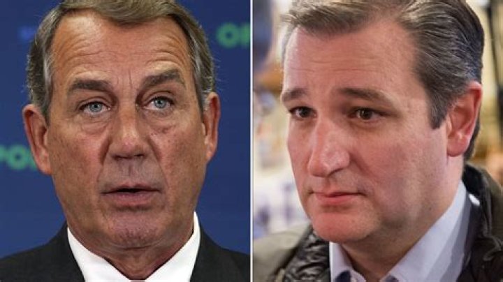John Boehner Ted Cruz