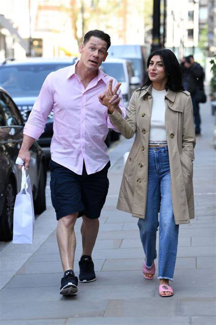 John Cena & Wife Shay Stroll Around Vancouver