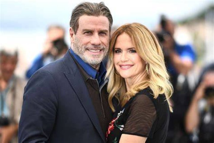 John Travolta, Kelly Preston. Kelly Preston and John Travolta attend the premiere of "Gotti" at the SVA Theatre, in New YorkNY Premiere of "Gotti", New York, USA - 14 Jun 2018