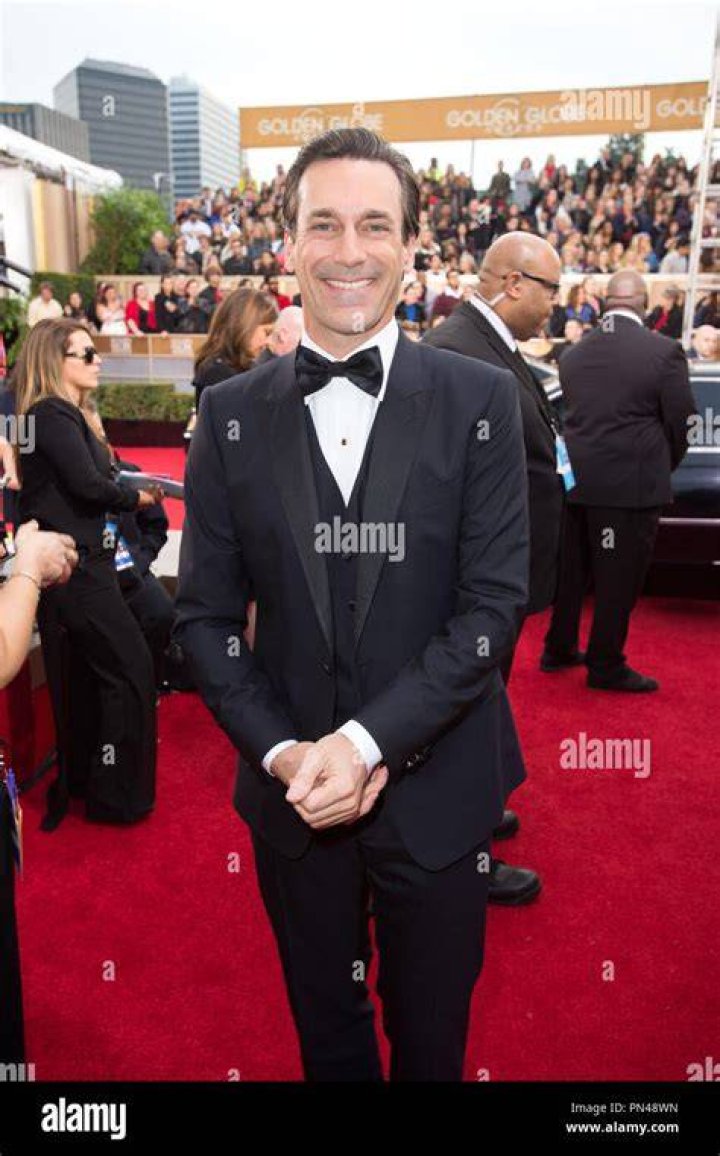 Jon Hamm At The Golden Globe Awards