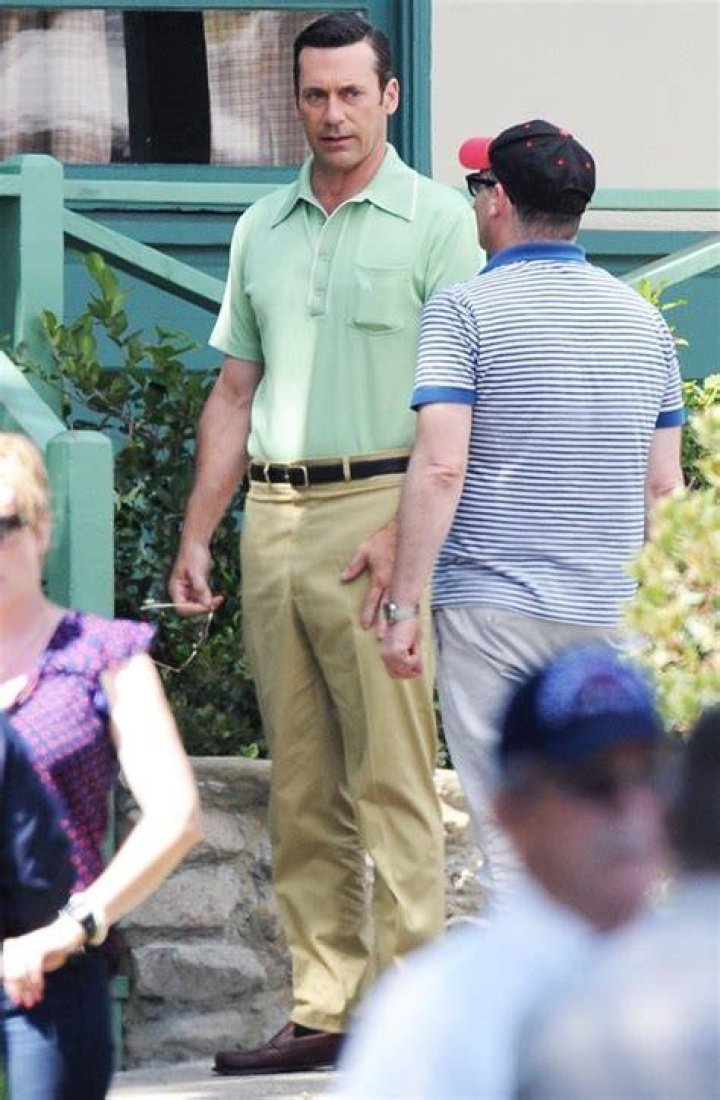 Jon Hamm Filming &lsquo;Mad Men&rsquo; As Don Draper