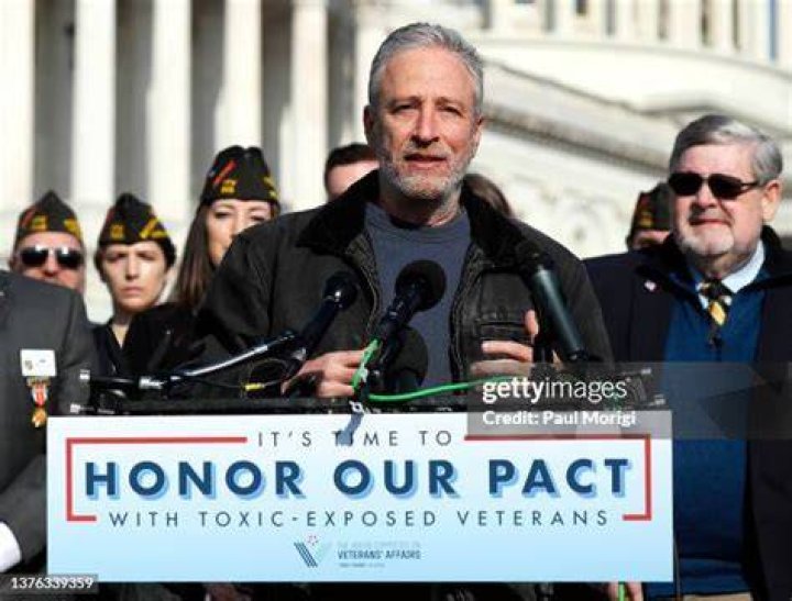 Jon Stewart Supports Honoring Our Pact Act