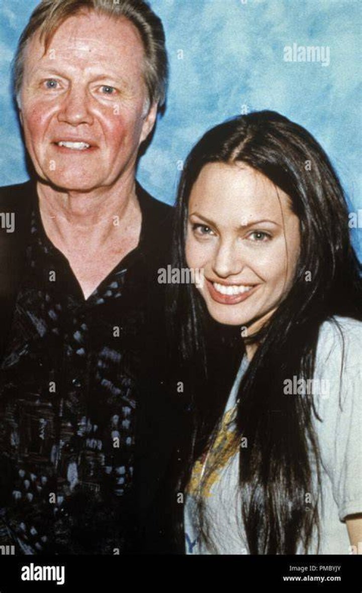 Jon Voight with Daughter Angelina Jolie and Son James Haven Oscars Awards Ceremony, Los Angeles, America - 1988