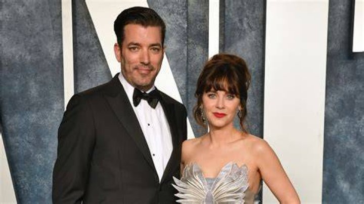 Jonathan Scott and Zooey DeschanelAcademy Museum of Motion Pictures Premiere Party, Arrivals, Los Angeles, California, USA - 29 Sep 2021